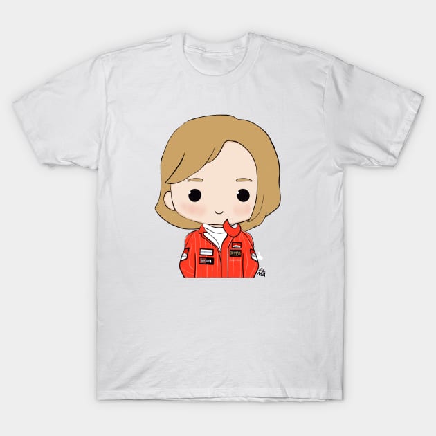 James Hunt T-Shirt by cutedrivers